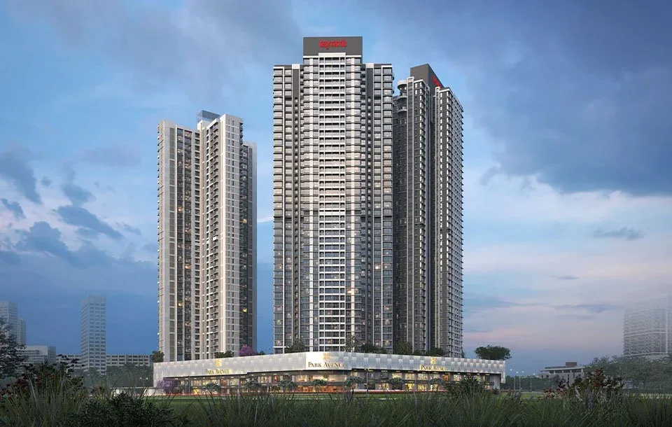 Raymond TenX Habitat tower elevation, Thane West